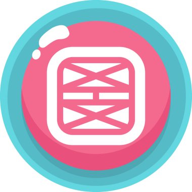 Web simgesi yok, basit vektör illüstrasyonu