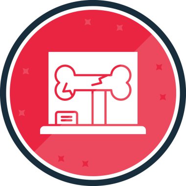 Modern simgenin vektör illüstrasyonu