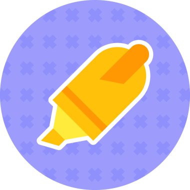 Koni. Web simgesi basit illüstrasyon