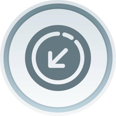 ok simgesi, vektör illüstrasyonu