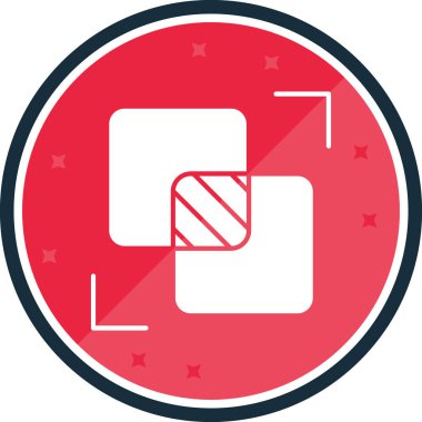 Modern bir simgenin vektör illüstrasyonu