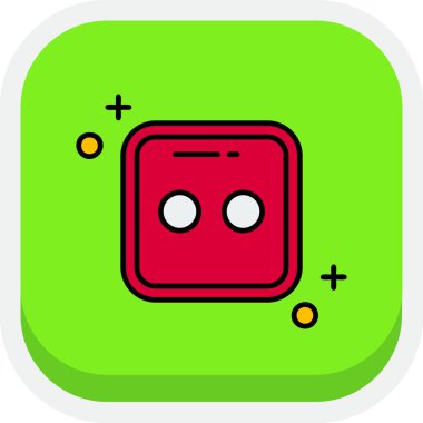 güç düğmesi simgesi, vektör tasarımı