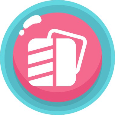 İç bakalım. Web simgesi basit illüstrasyon