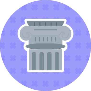 mimarlık ülkesi Yunan simgesi