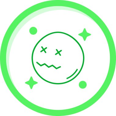 Modern simgenin vektör illüstrasyonu