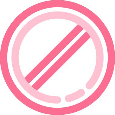 Tek bir simgenin vektör illüstrasyonu