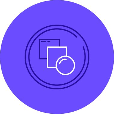 Modern b 'nin vektör illüstrasyonu eksik simgesi