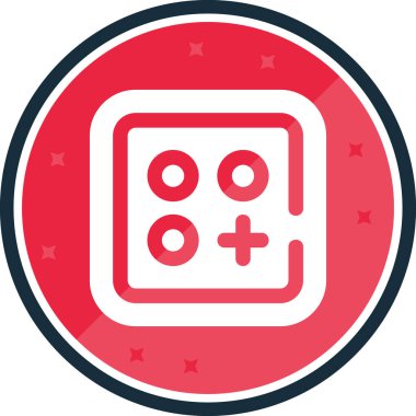 zar simgesi vektör illüstrasyonu