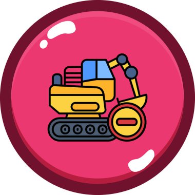 Motosiklet ikonu vektör illüstrasyonu