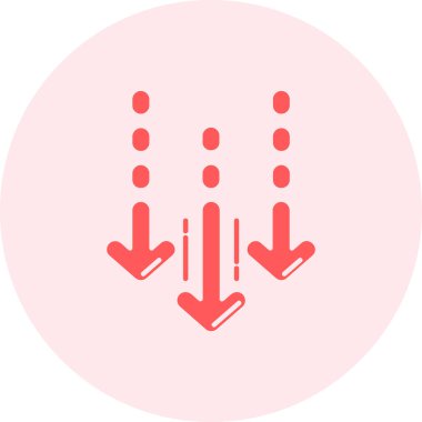 Oklar. Web simgesi basit illüstrasyon