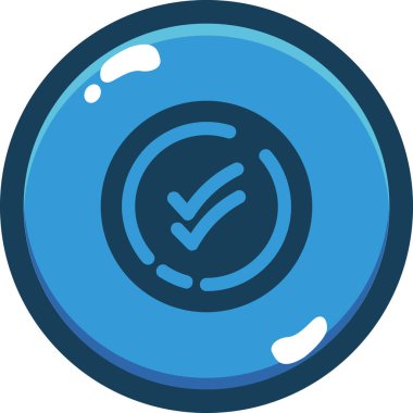 Modern simgenin vektör illüstrasyonu