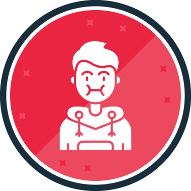 Vektör illüstrasyonu, simge ögesi biçimi