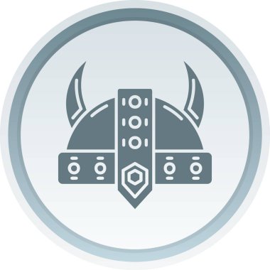 Bir kalkan simgesinin vektör illüstrasyonu