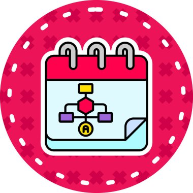 Taslak biçimli bir kumarhane simgesinin vektör illüstrasyonu