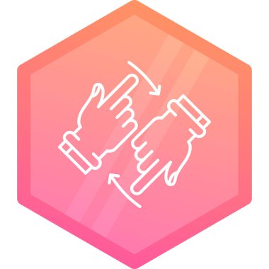 Kırmızı ve beyaz arkaplanın vektör çizimi