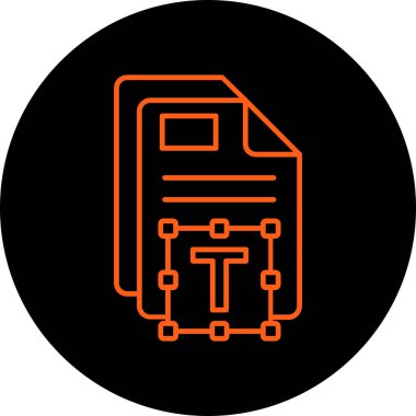 Dosya. Web simgesi basit illüstrasyon