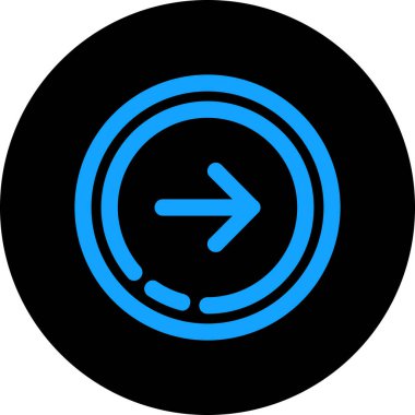 ok vektörü simgesi tasarımı