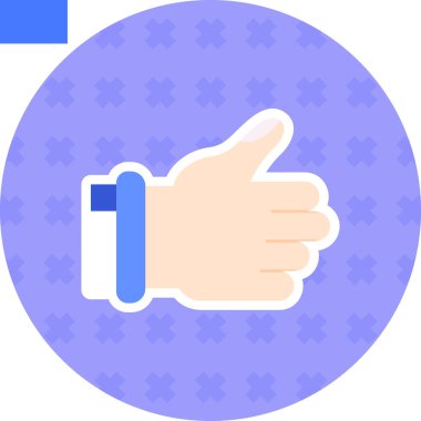 Simge vektör illüstrasyonunu Başparmaklar Yukarı