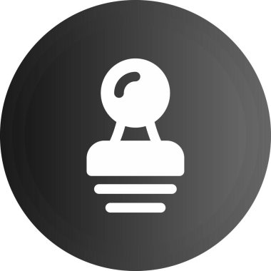 Ampul simgesi. Ampul vektör simgesi beyaz arkaplanda izole edilmiş ampulün vektör çizimi