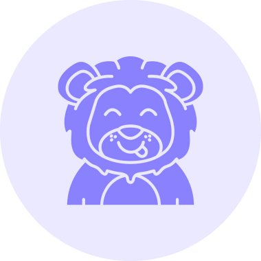 Ayı. Web simgesi vektör illüstrasyonu