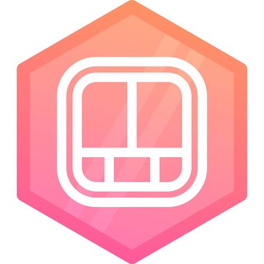 Modern b 'nin vektör illüstrasyonu a' nın ikonundan yoksun