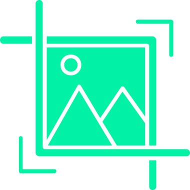 Modern simgenin vektör illüstrasyonu