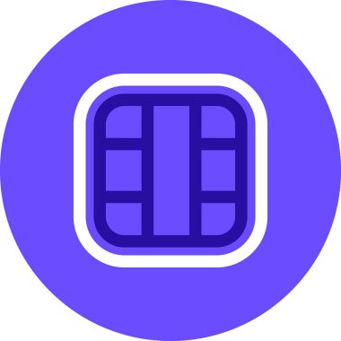 Para için. Web simgesi basit illüstrasyon