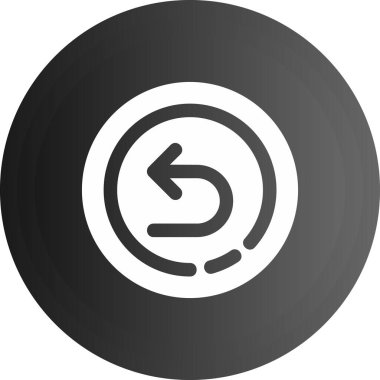 Modern b 'nin vektör illüstrasyonu müzik çalıcısının simgesinden yoksundur