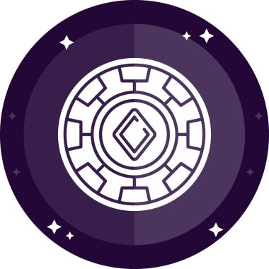 Kumarhane yonga simgesi vektör illüstrasyonu