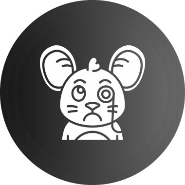 Bir fare simgesinin vektör çizimi