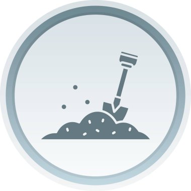 Temizlik ekipmanları simgesinin vektör illüstrasyonu