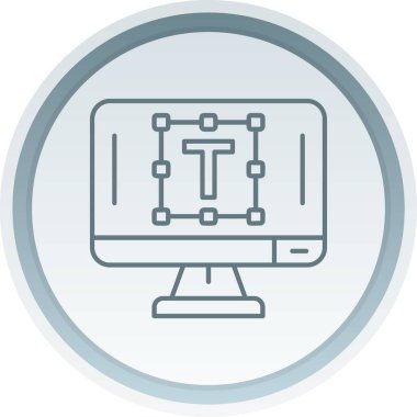 Modern b 'nin vektör illüstrasyonu eksik simgesi