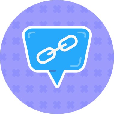 Modern bir simgenin vektör illüstrasyonu