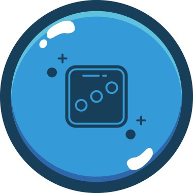 Seo simgesinin vektör illüstrasyonu