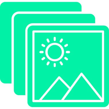 Bir güneş simgesinin vektör görüntüsü