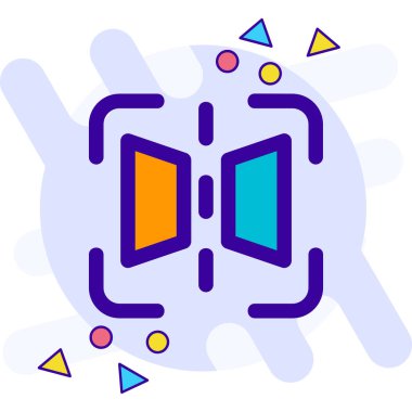 seo modern simgesinin vektör illüstrasyonu