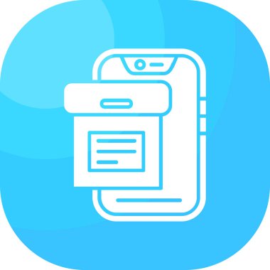 vektör telefon simgesi çizimi