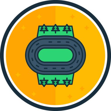 modern simge vektör illüstrasyonu