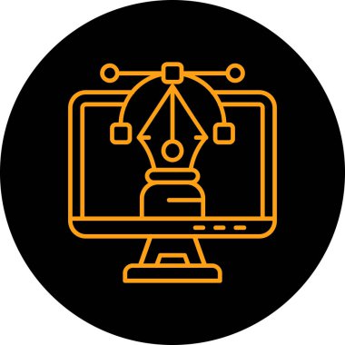 vektör izleyici simgesi illüstrasyonu