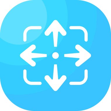 Oklar. Web simgesi basit illüstrasyon