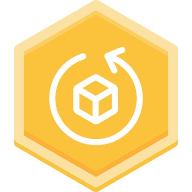 kutu simgesi vektör illüstrasyonu