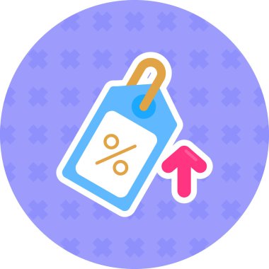 İndirim etiketi indirim simgesi