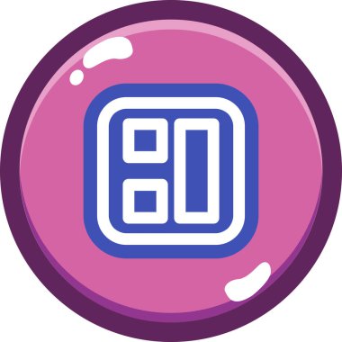 top havuzu simgesi doldurulmuş dış hat biçiminde