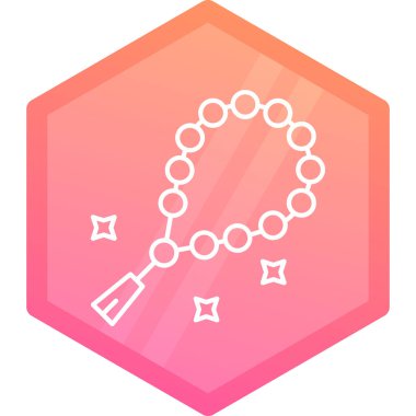 Modern bir simgenin vektör illüstrasyonu