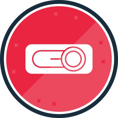 Modern bir simgenin vektör illüstrasyonu