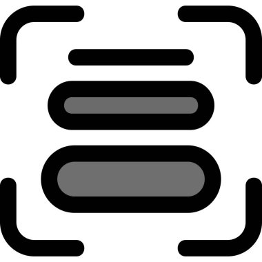 Kitap kitaplığı simgesi ana hat biçiminde