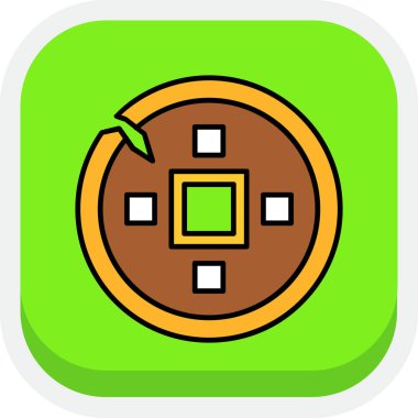 seo modern simgesinin vektör illüstrasyonu