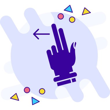 el ele tutuşan sihirli değnek vektör çizimi