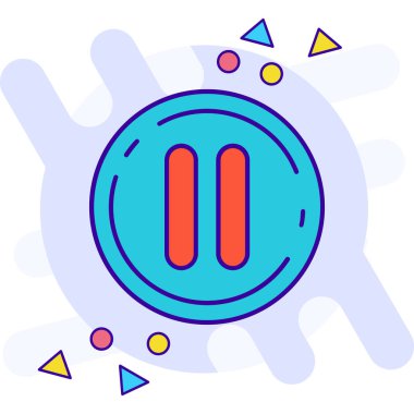 fan simgesi vektör illüstrasyonu