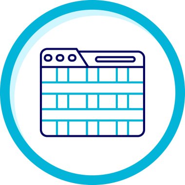 seo modern simgesinin vektör illüstrasyonu